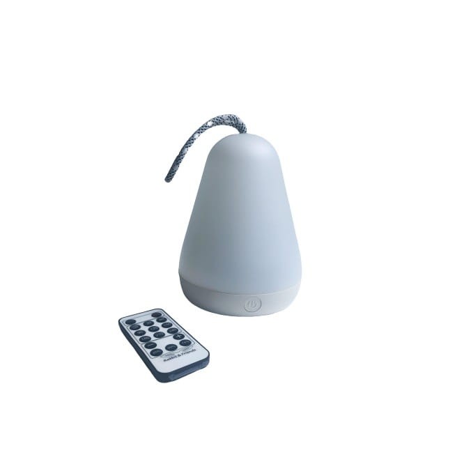 Lampka latarenka z pilotem biała Rabbit&Friends