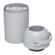 Kosz na zużyte pieluchy z workami Light Grey Magic