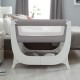 Łóżeczko dostawne AIR Bedside Crib Shnuggle STONE GREY
