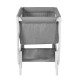 Łóżeczko dostawne AIR Bedside Crib Shnuggle DOVE GREY