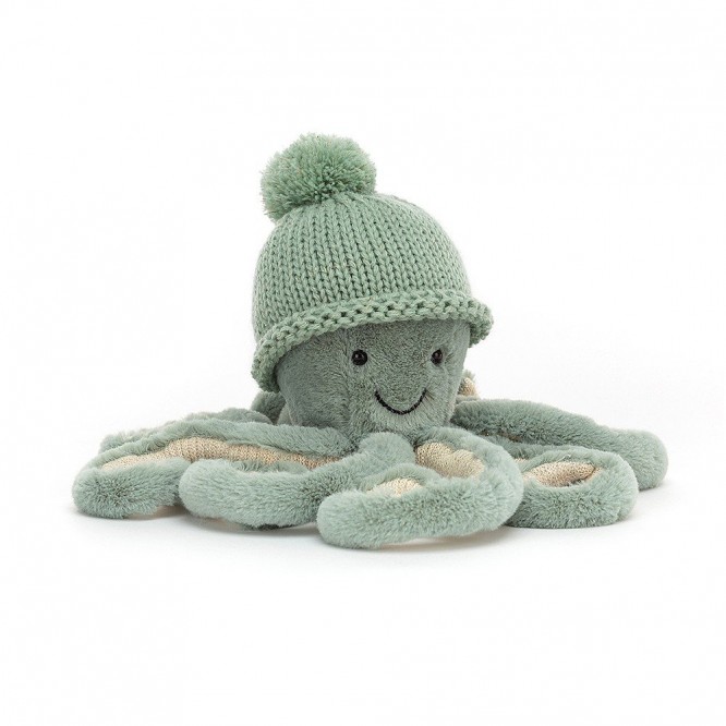 Ośmiornica w czapce Cozi Odyssey Octopus Jellycat