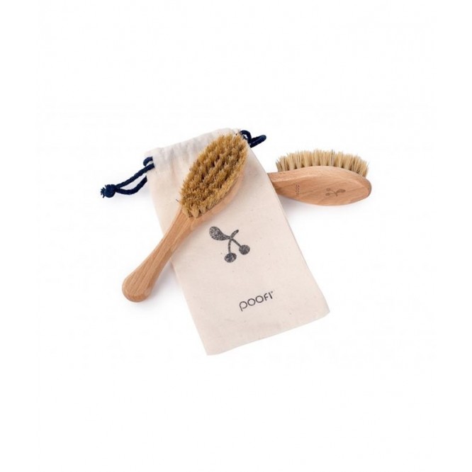 Poofi Szczotka na ciemieniuchę szczecina