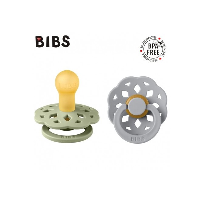 BIBS smoczek S Boheme 2szt SAGE & CLOUD 