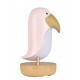 Lampka Ptak Maskonur Bluetooth pink