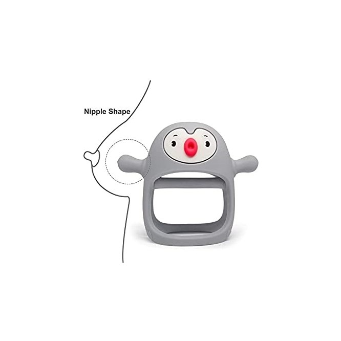 Smily Mia Gryzak Pingwin Grey