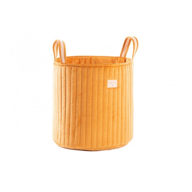 Kosz Nobodinoz Savanna velvet farniente yellow