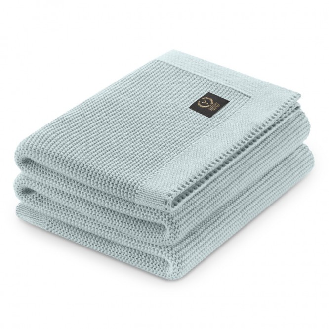 YOSOY Kocyk Monaco French 100x80 cm Blue Water