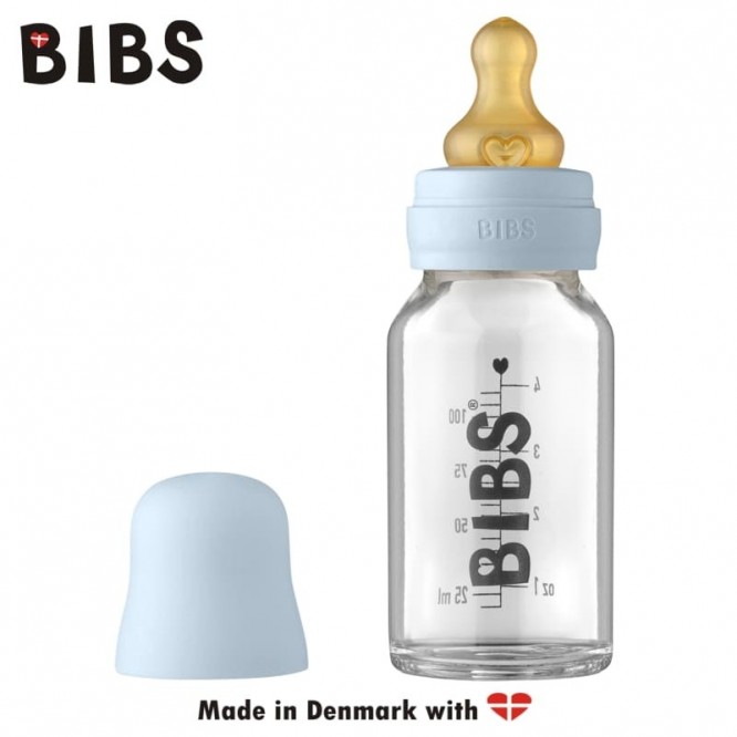 BIBS Butelka 110ml Baby Blue
