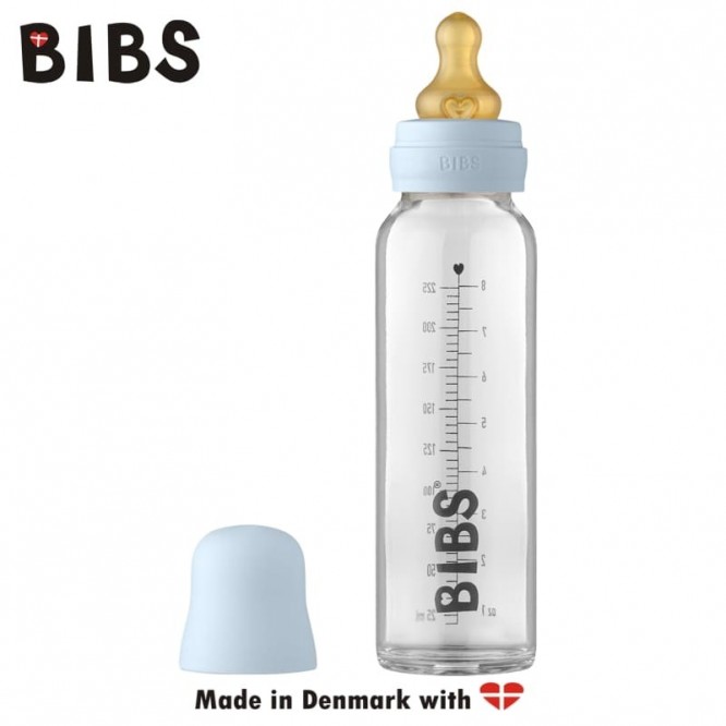 BIBS Butelka 225ml Baby Blue