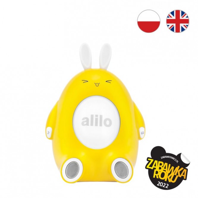 Króliczek Alilo Happy Bunny P1 żółty