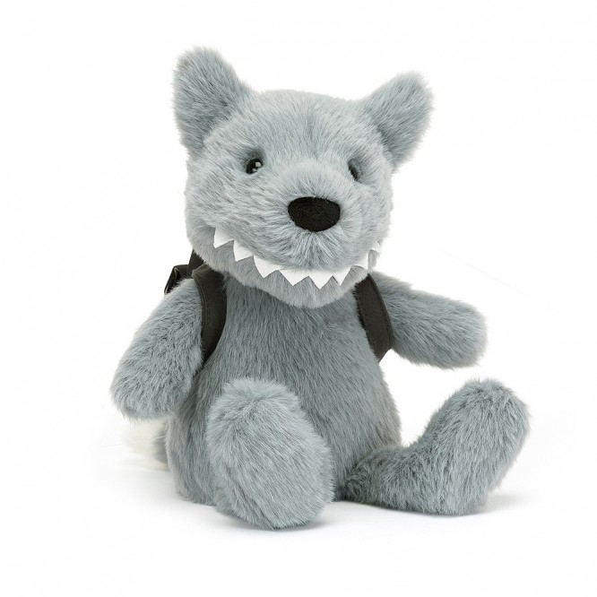 Wilk z plecakiem Jellycat