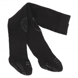 GoBabyGo Antypoślizgowe Rajstopy do nauki chodzenia 6-12 m-cy Black