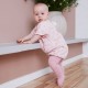 GoBabyGo Antypoślizgowe Rajstopy do nauki chodzenia 6-12 m-cy Dusty Rosee
