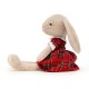 Lottie Królik w sukience Tartan Jellycat