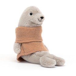 Foka w sweterku Jellycat