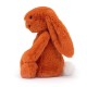 Królik Bashful 18cm Wiosenny Jellycat Tangerine