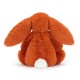 Królik Bashful 18cm Wiosenny Jellycat Tangerine