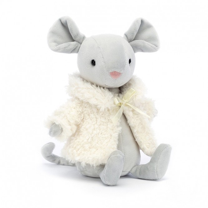 Myszka w Kremowym Kożuszku Jellycat