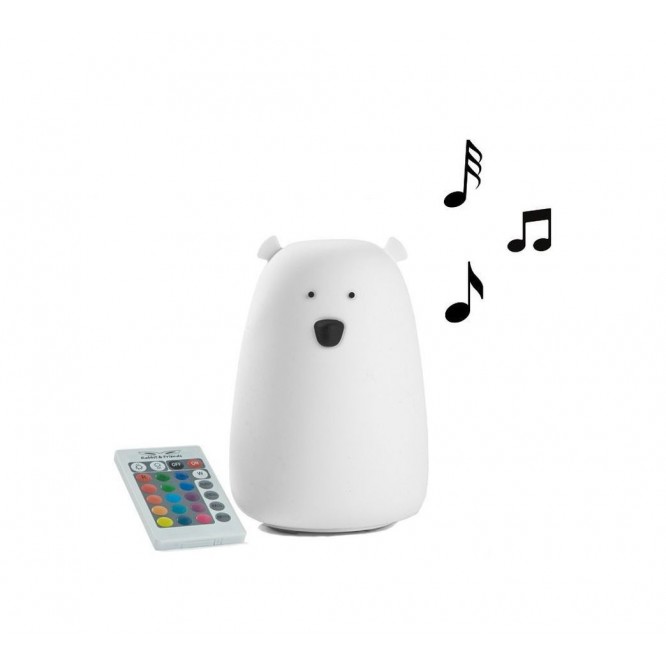 Lampka Miś z głośnikiem Rabbit&Friends