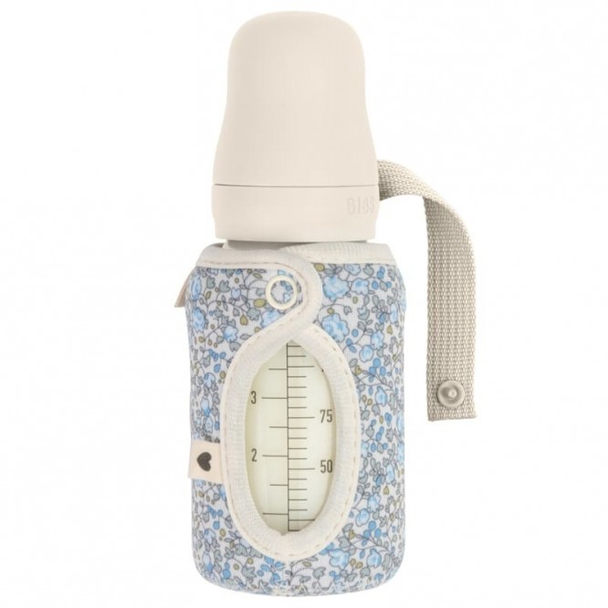 BIBS X LIBERTY Termiczny Ochraniacz na butelki 110 ml Ivory
