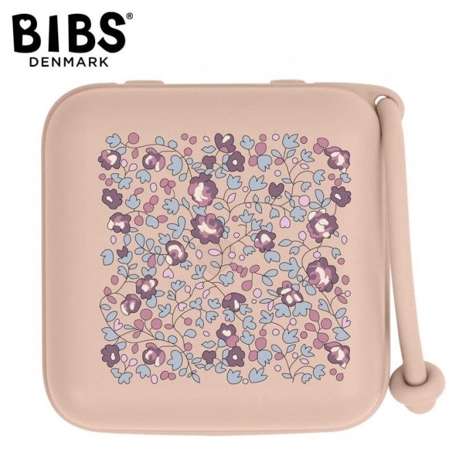 BIBS X LIBERTY Etui do smoczków i pojemnik do sterylizacji Blush