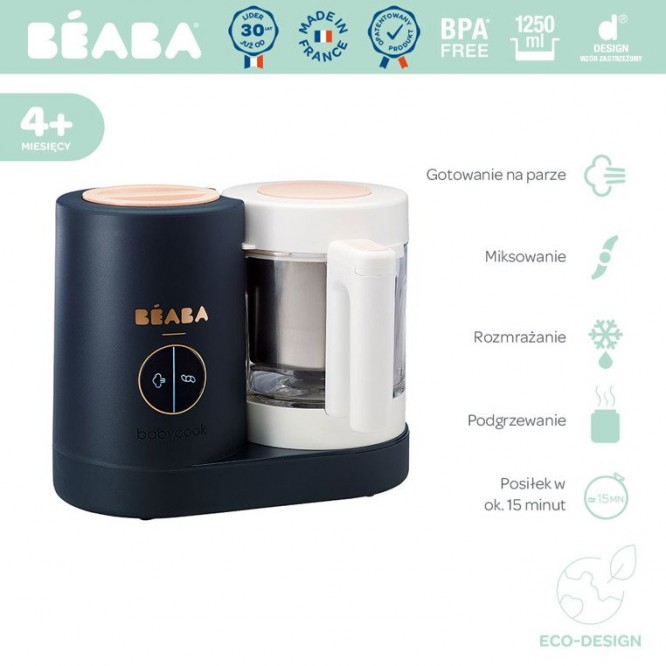 Babycook Neo Inteligentne urządzenie do Gotowania Beaba night blue