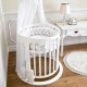 Waldin Kołyska do Łożeczek 7 w 1 białe