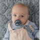 BIBS smoczek uspokajający S Liberty CHAMOMILE LAWN BABY BLUE 