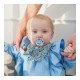BIBS smoczek uspokajający S Liberty CHAMOMILE LAWN BABY BLUE 