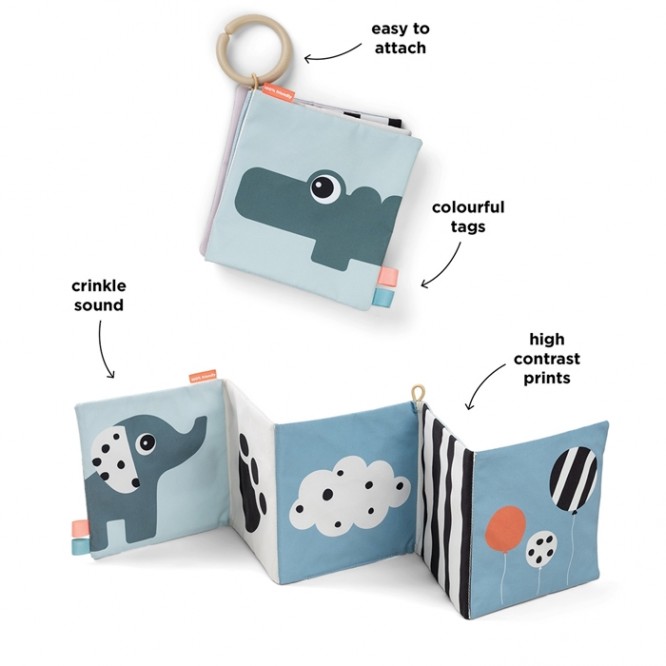 Miękka Książeczka Harmonijka Deer Friends Done by Deer