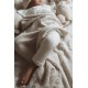 Yosoy Kocyk 100% Merino Wool Stars 100x80 cm cappuccino