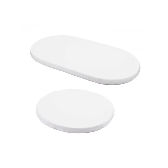 Waldin Zestaw Prześcieradeł Łóżeczek 7 w 1 owalne