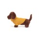 Pies Jamnik w sweterku Jellycat