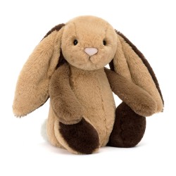 Królik Patchwork 31cm Brązowy Bashful Jellycat