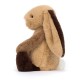 Królik Patchwork 31cm Brązowy Bashful Jellycat