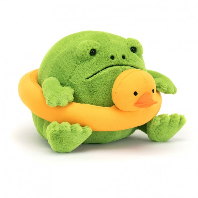 Deszczowa Żaba Ricky z Kołem Ratunkowym Jellycat