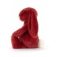 Królik Bashful 18cm Wiosenny Jellycat Żurawinowy
