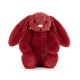 Królik Bashful 18cm Wiosenny Jellycat Żurawinowy