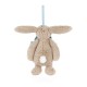 Króliczek Beżowy Zawieszka Jellycat