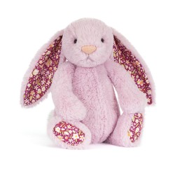 Króliczek Lux z Kwiecistymi Uszami Jellycat Liliowy