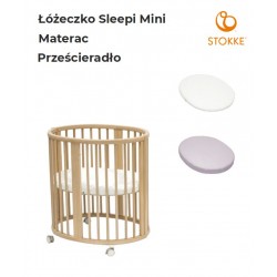 Łóżeczko Stokke Sleepi Mini Natural Promocja
