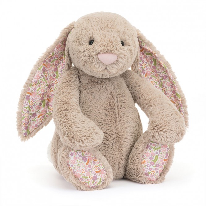 Królik w Kwiaty Blossom Beige Petal 51cm Jellycat