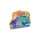 Puzzle 80 elementów Floss & Rock Dinozaur