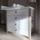 Komoda dziecięca Veres Monaco 90 cm White Capuccino