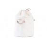 Kosz Nobodinoz Bambo gold bubble/white