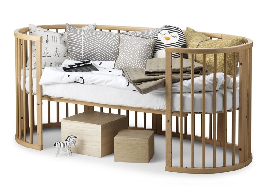 Stokke - Sleepi Łóżeczko z Drewna