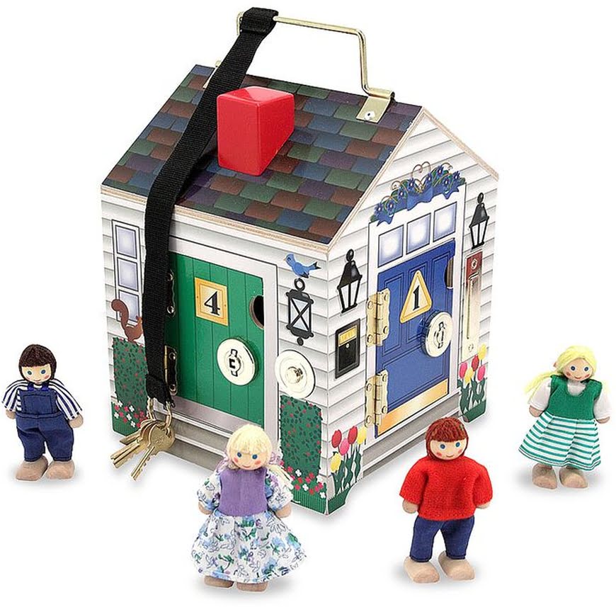 Drewniany domek Melissa and Doug