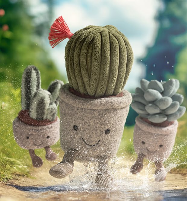 Jellycat kwiaty i rośliny