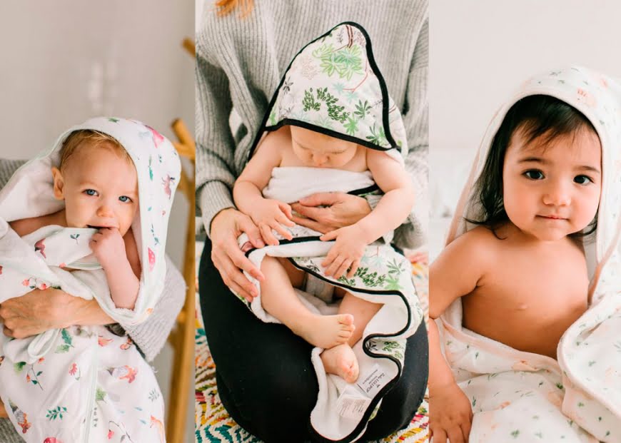 Ręcznik z kapturem LouLou LOLLIPOP